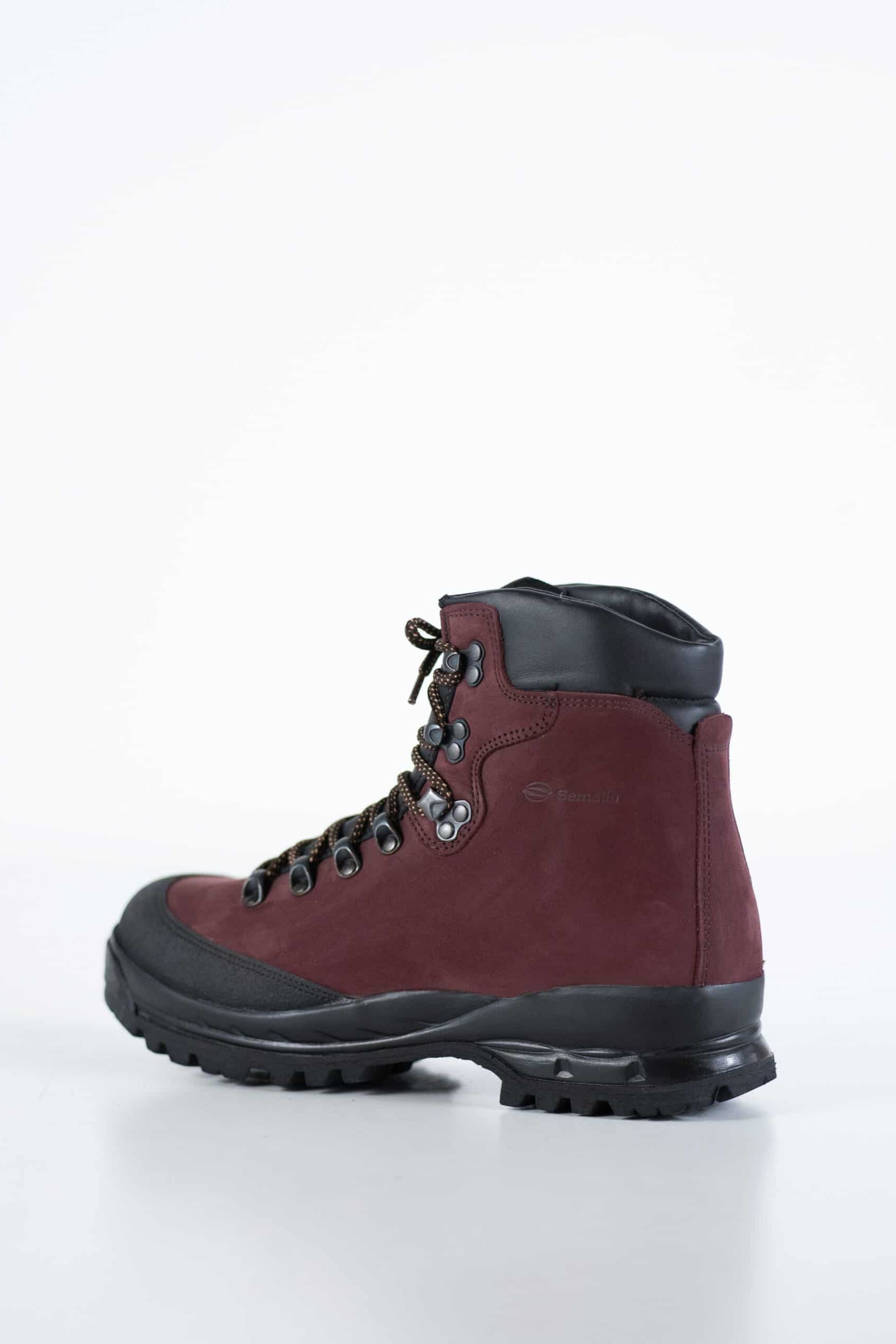 553P Burgundy Hiking Boots