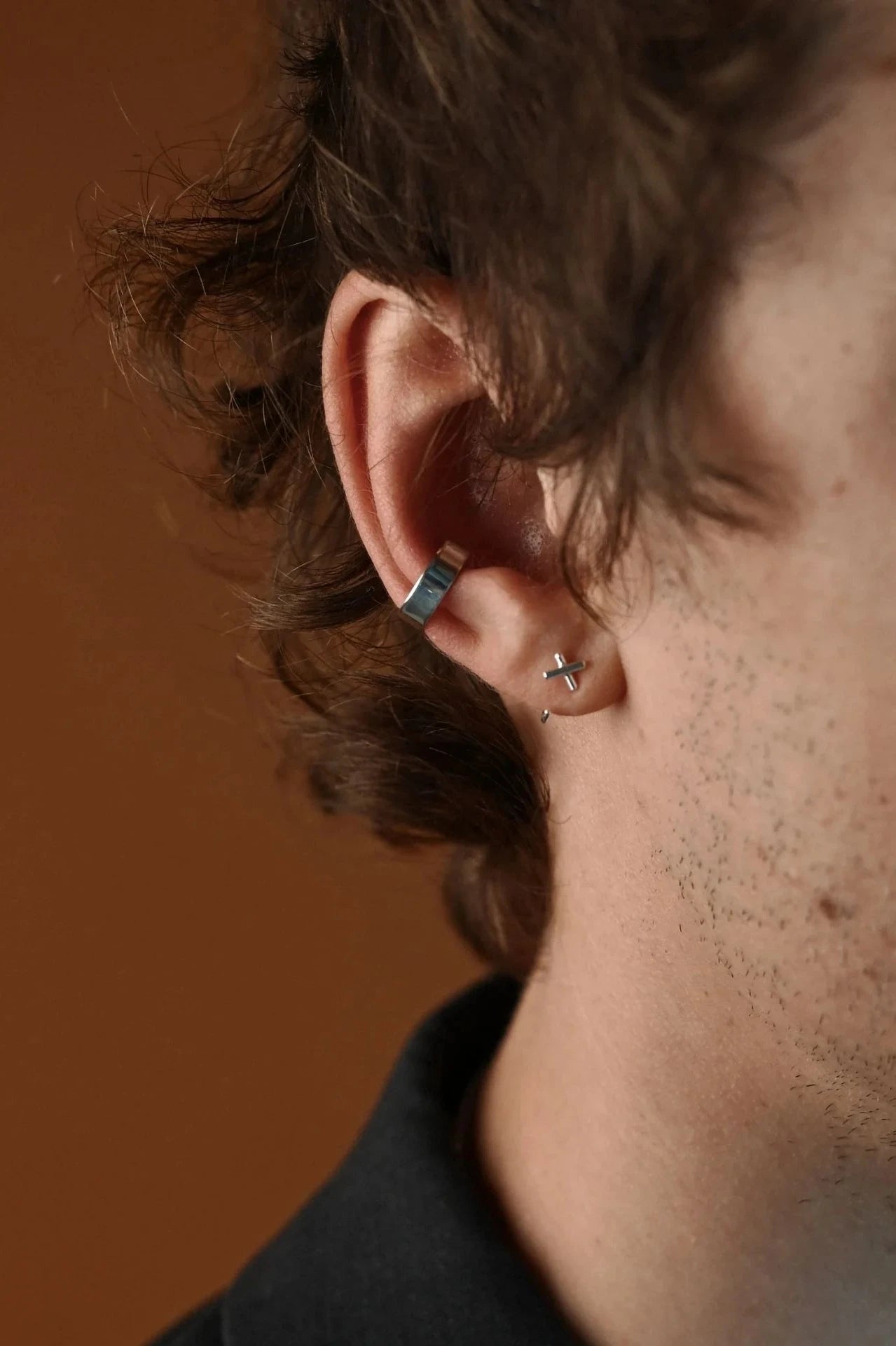 Auskaras | Flat Ear Cuff, 1vnt