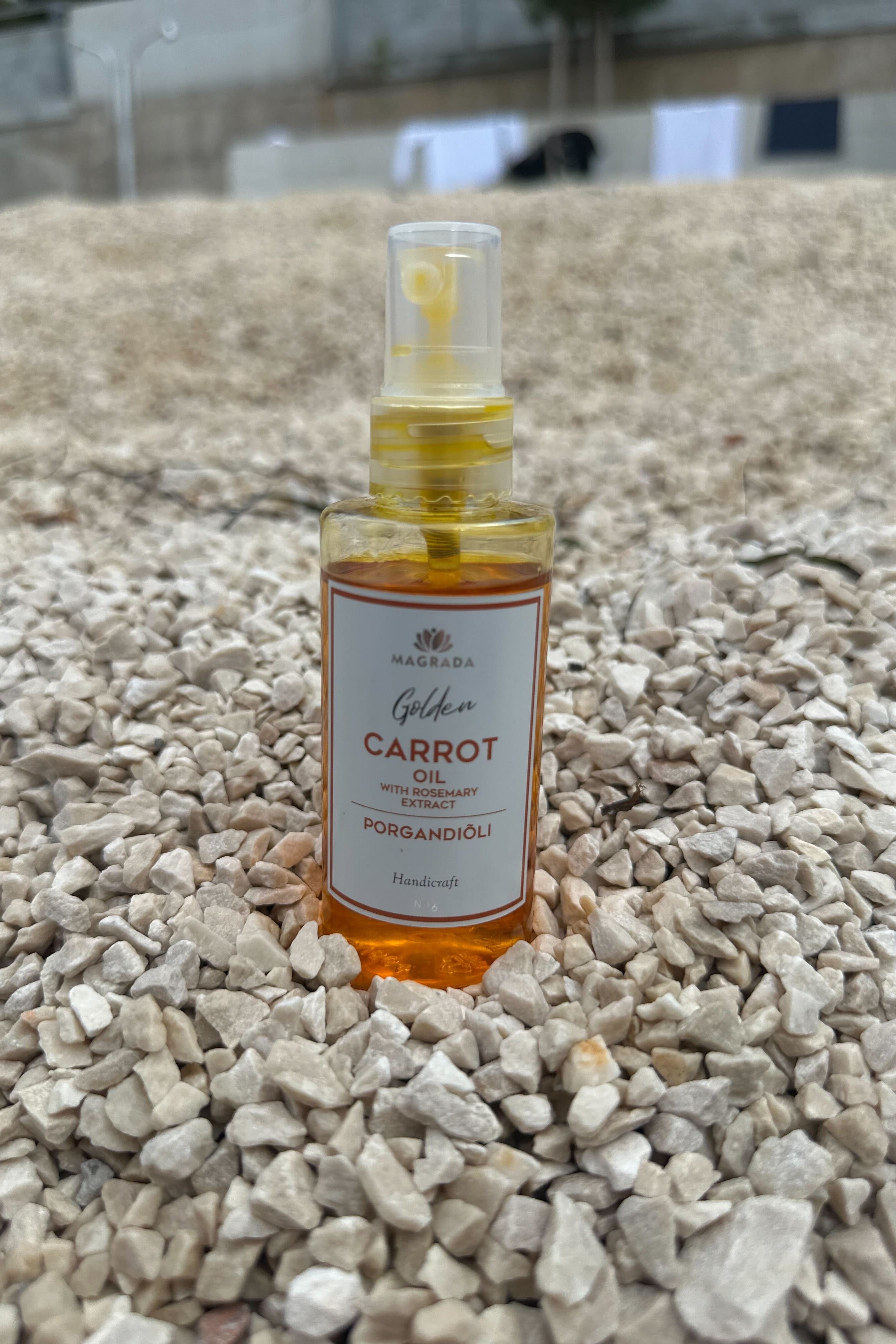 Įdegį skatinantis morkų aliejus su rozmarinų ekstraktu - 75 ml