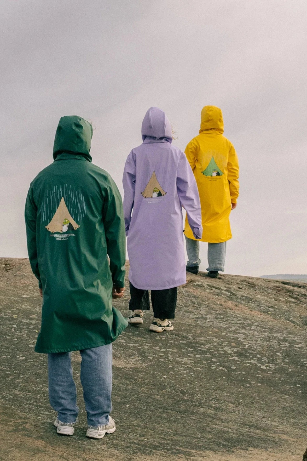 Striukė nuo lietaus su gobtuvu | Moomin Adventure Rain Jacket