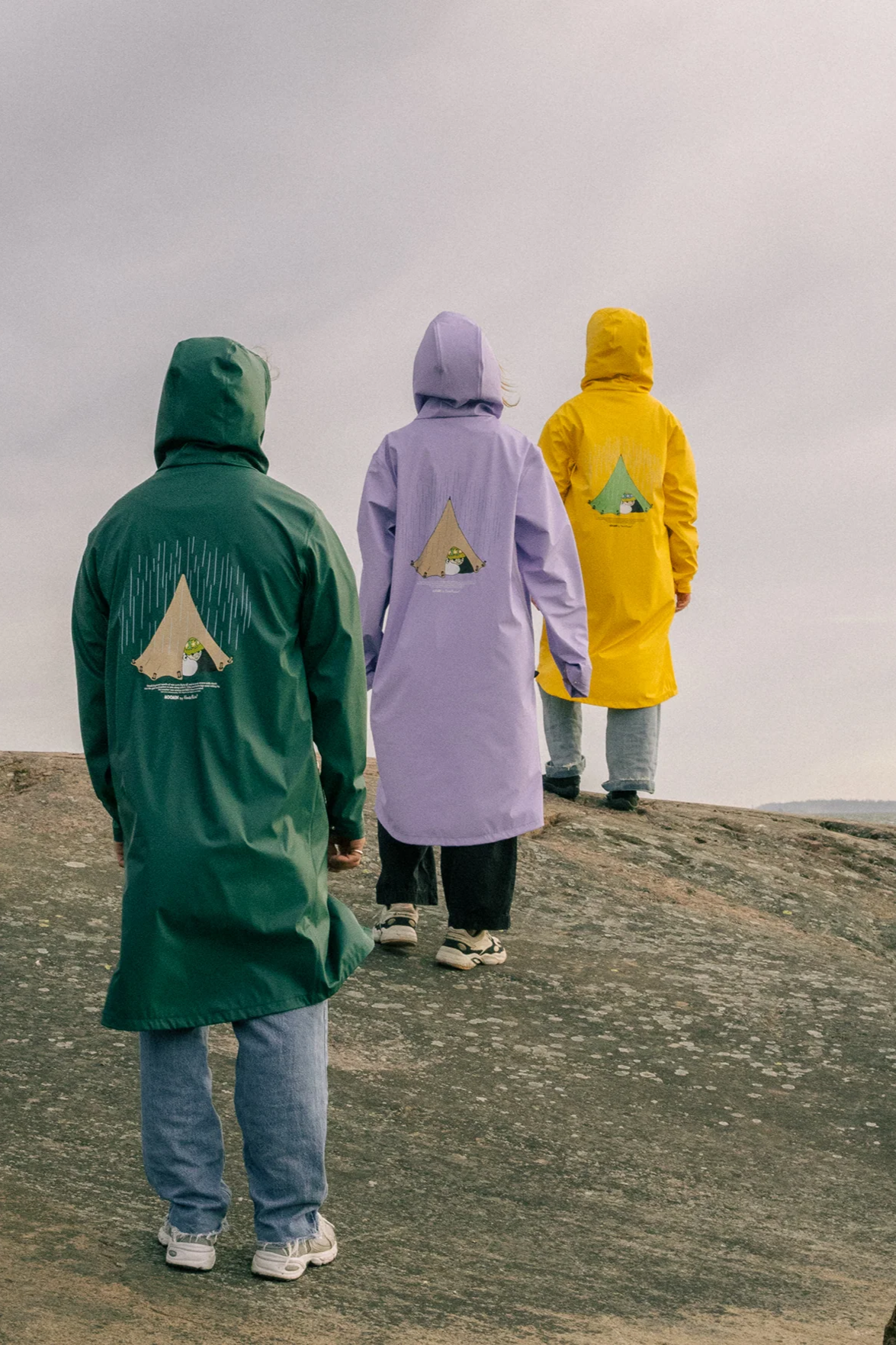 Striukė nuo lietaus su gobtuvu | Moomin Adventure Rain Jacket