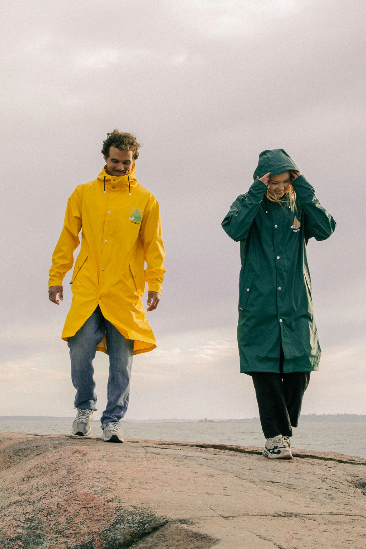 Striukė nuo lietaus su gobtuvu | Moomin Adventure Rain Jacket