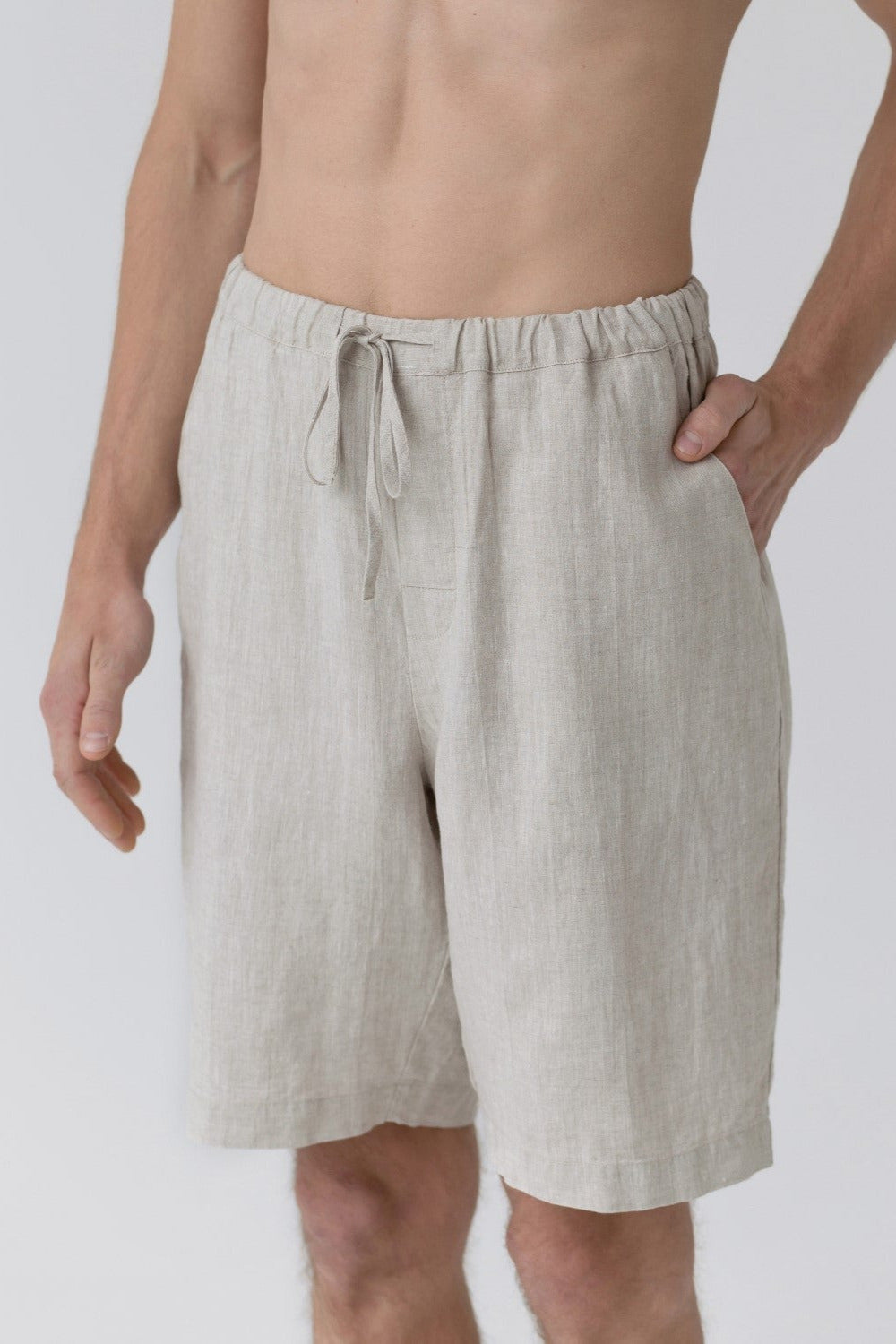 Linen Fern Pyjama Set - Melange