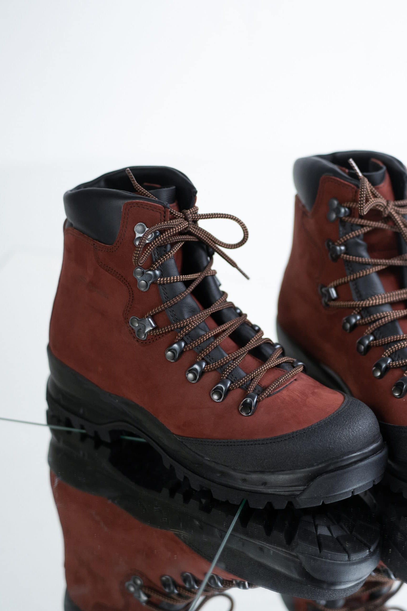 553P Rosso Aragosta Hiking Boots