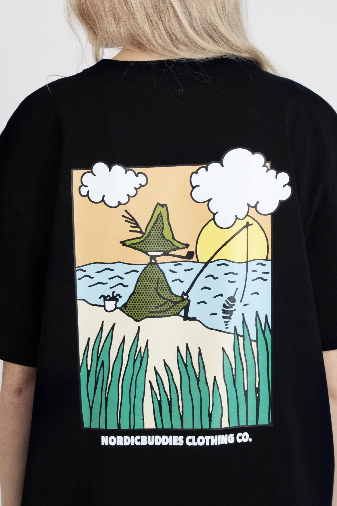 Unisex marškinėliai | Snufkin Fishing