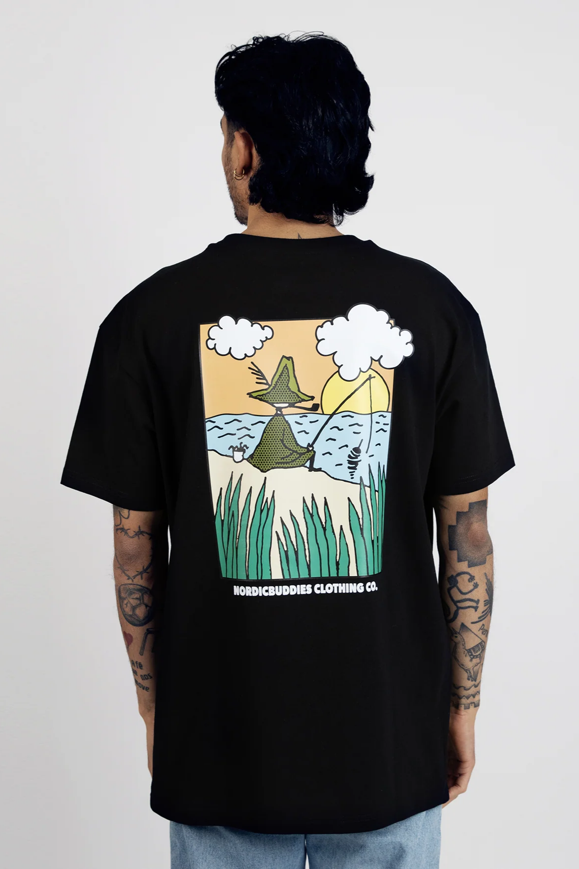 Unisex marškinėliai | Snufkin Fishing