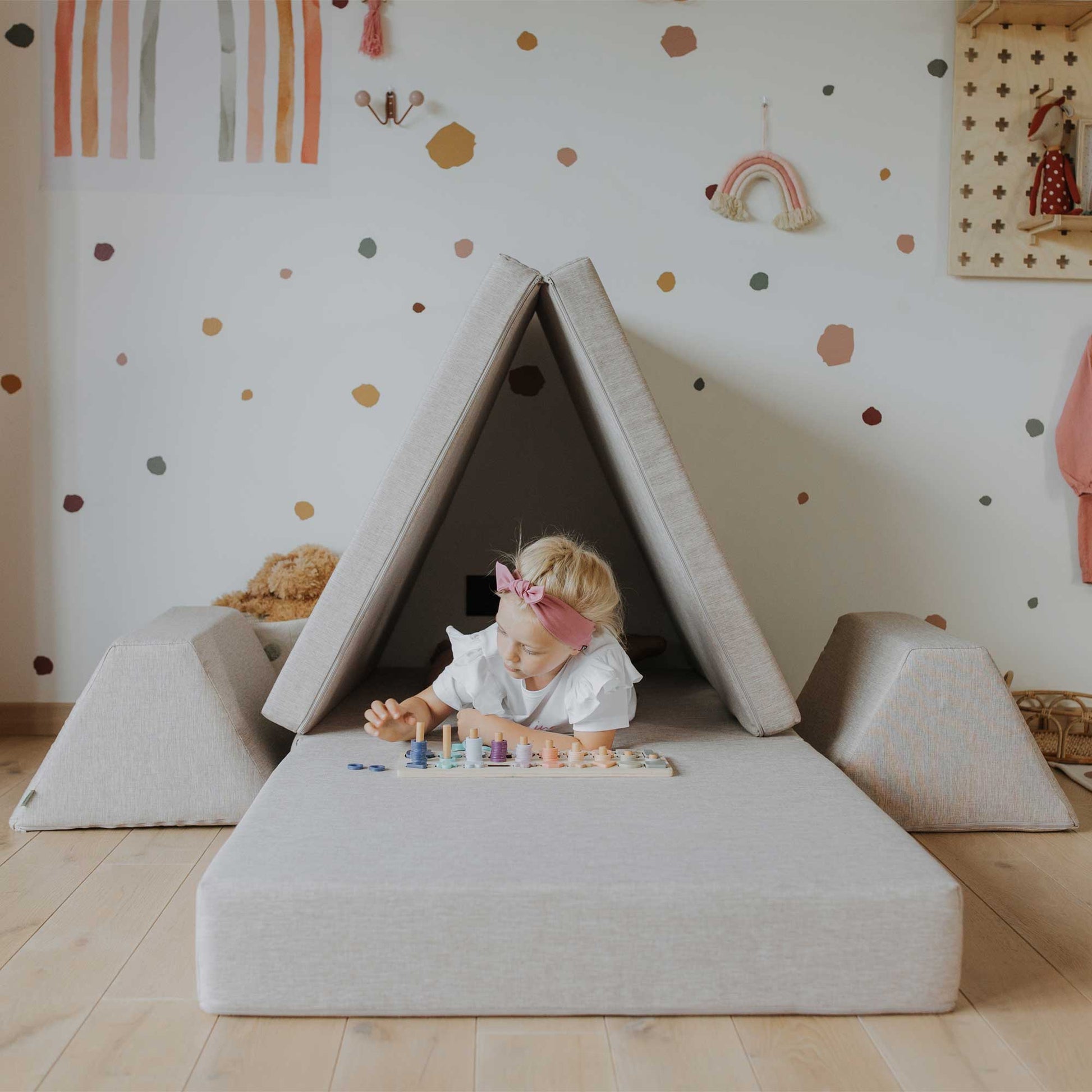 Čiužinių rinkinys | Activity Play Beige