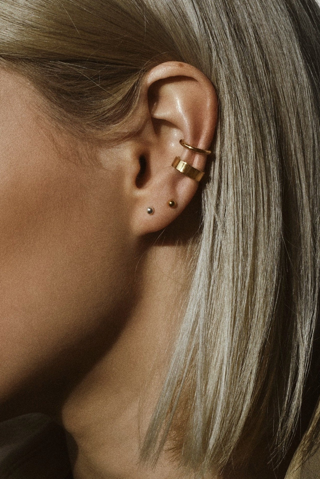 Pin Up Earrings - Gold