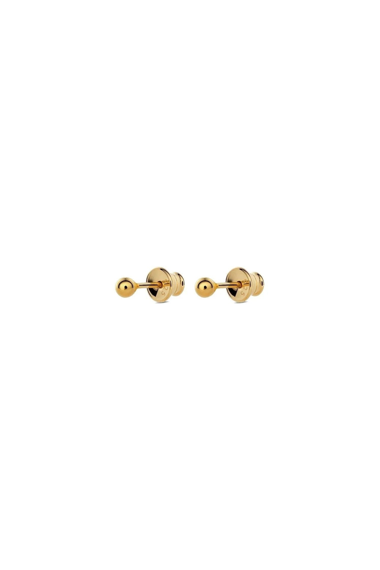 Pin Up Earrings - Gold