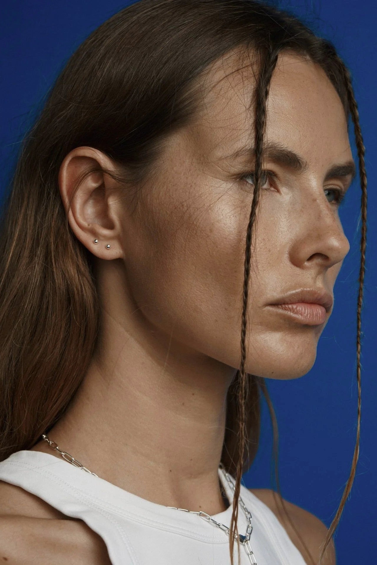 Pin Up Earrings - Silver