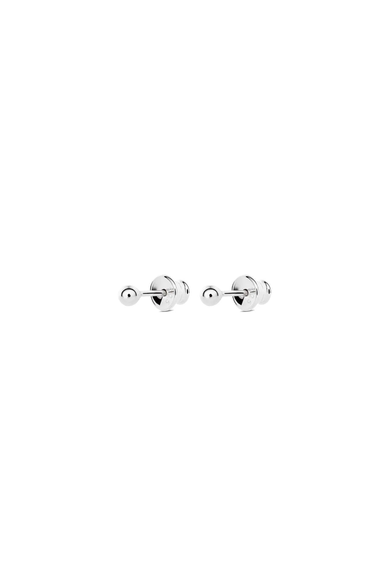 Pin Up Earrings - Silver