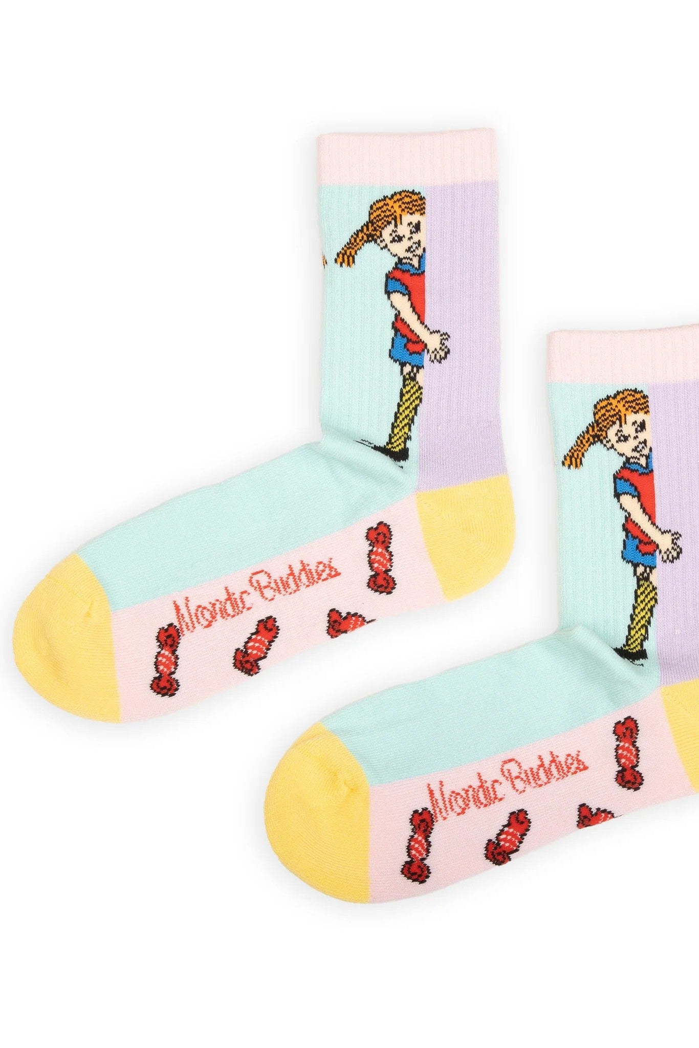 Pippi and Candy Panel Socks For Women