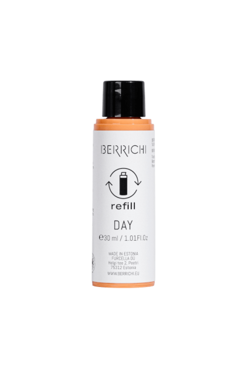 Papildymo buteliukas dieninis veido kremas, Day, 30ml