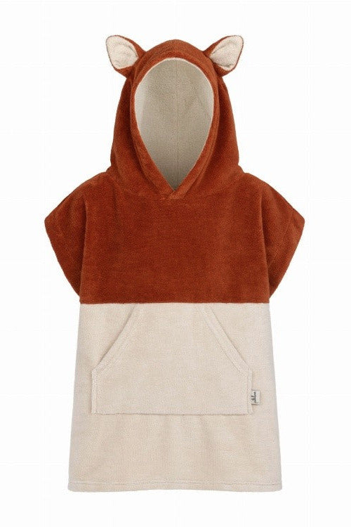Surffoxy Kids Bath Poncho - Orange