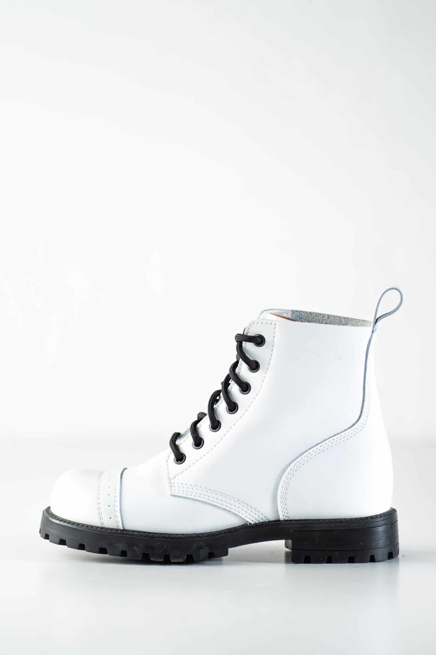 517 aka Aviator Boots - White