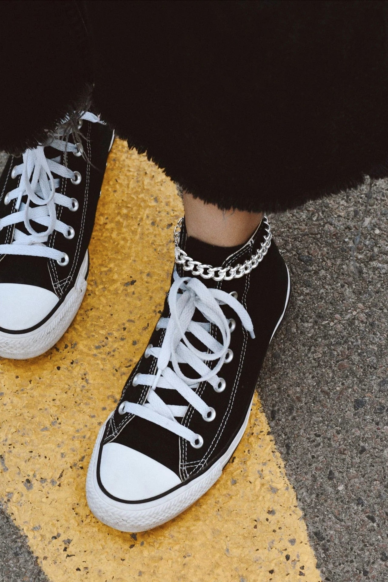 Anchor Anklet Silver