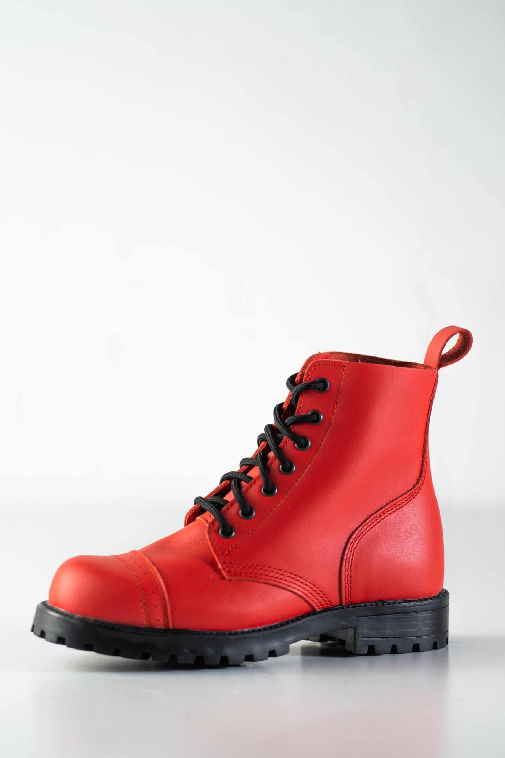 517 aka Aviator Boots - Red