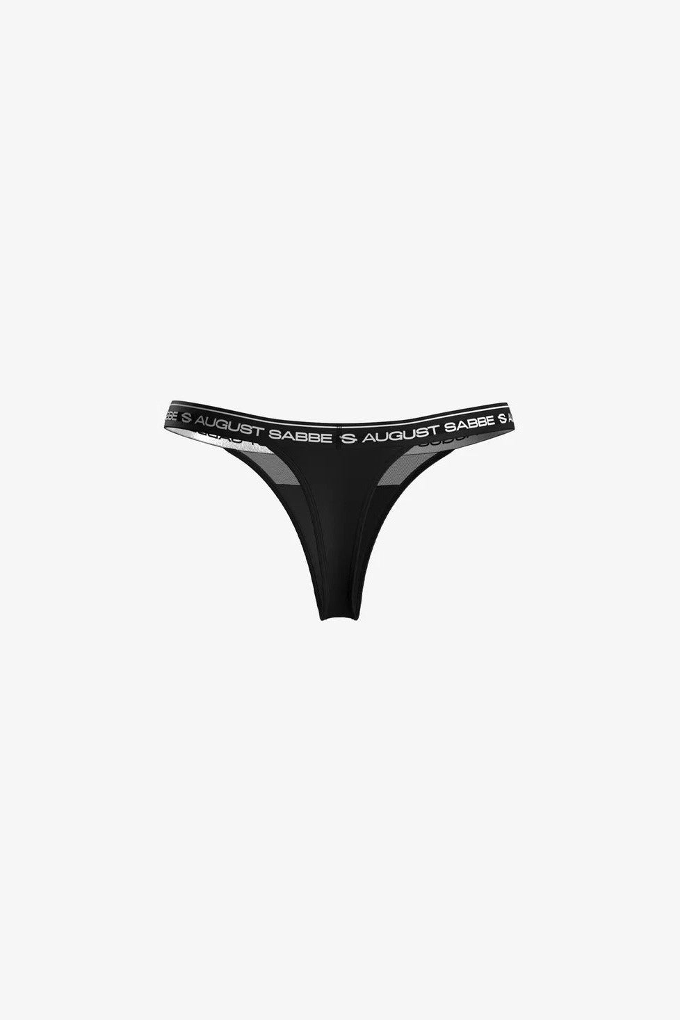 August Sabbe Signature Collection - Thong 3-Pack - Black